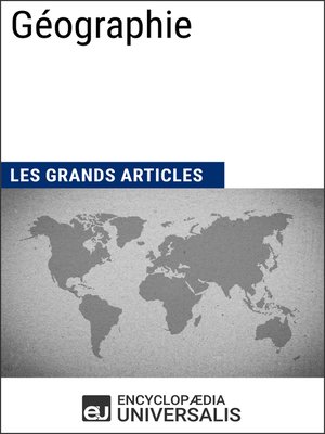 cover image of Géographie